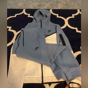 Light Blue Nike tech fleece